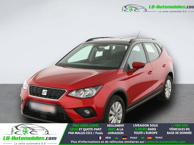 Seat Arona 1.0 EcoTSI 115 ch  BVM Rouge M�tallique de 2019