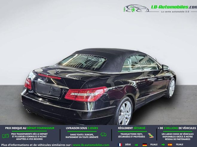 Mercedes Classe E 250 BVA Noir M�tallique de 2010
