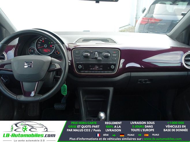 Seat Mii 1.0 75 ch BVA Prune M�tallique de 2017