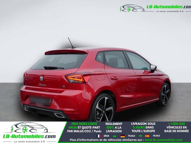 Seat Ibiza 1.0 EcoTSI 110 ch  BVM Rouge M�tallique de 2022