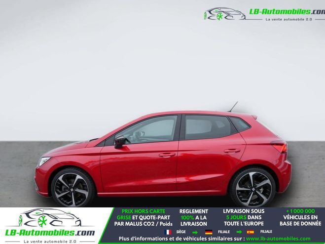 Seat Ibiza 1.0 EcoTSI 110 ch  BVM Rouge M�tallique de 2022