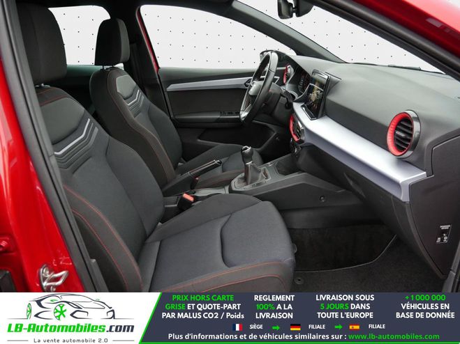 Seat Ibiza 1.0 EcoTSI 110 ch  BVM Rouge M�tallique de 2022
