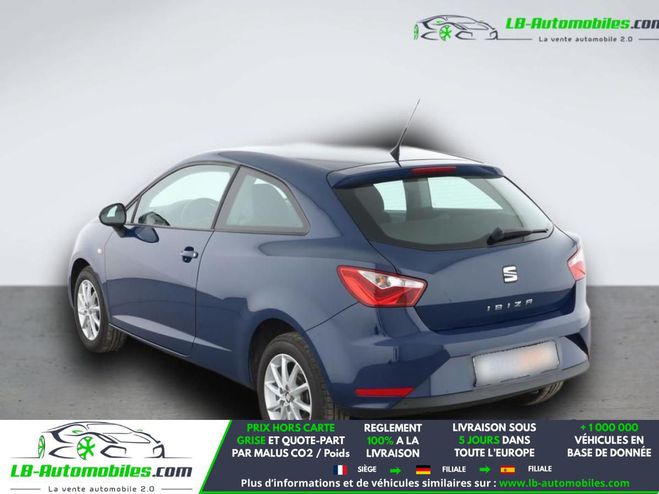 Seat Ibiza 1.0 75 ch  BVM Bleu M�tallique de 2017