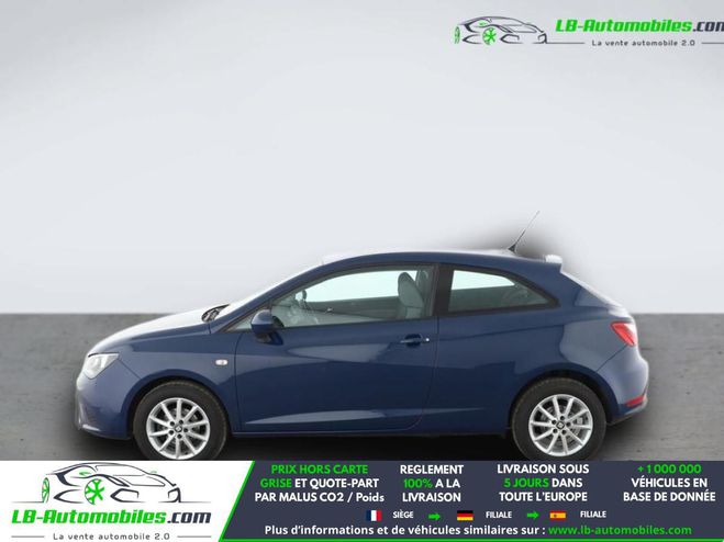Seat Ibiza 1.0 75 ch  BVM Bleu M�tallique de 2017