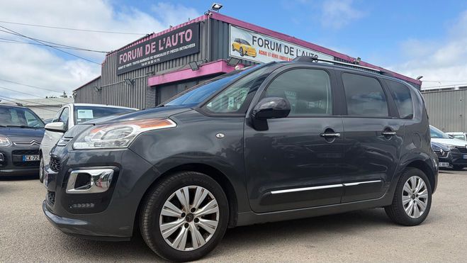 Citroen C3 Picasso (2) 1.2 PURETECH 110 EXCLUSIVE ENTRETIEN Vert fonc� de 2016