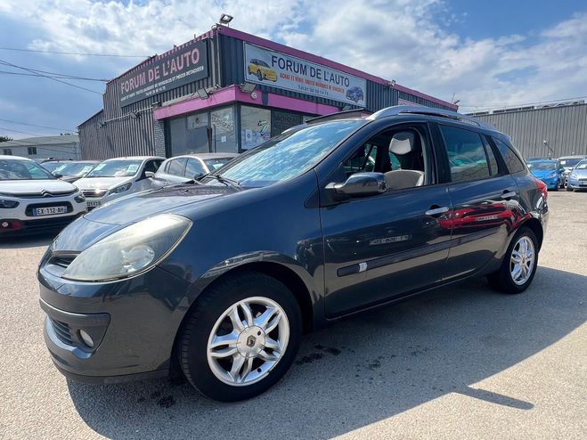 Renault Clio III (2) ESTATE 1.5 DCI 85 EXCEPTION Gris anthracite de 2009