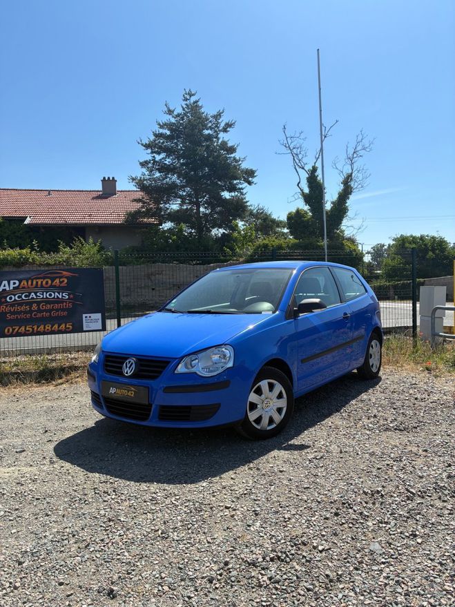Volkswagen Polo 1,2 60 CH TRENDLINE Bleu de 2009