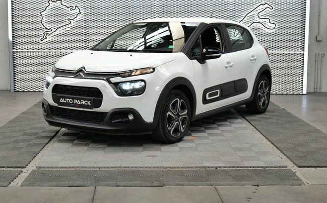 Citroen C3 SOCIETE BLUEHDI 100 S&S BVM6 FEEL NAV Blanc de 2022