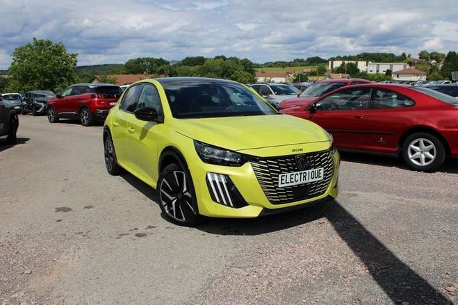 Peugeot 208 PHASE 4 GT EXCLUSIVE 156 CV ELECTRIQUE G Jaune de 2024