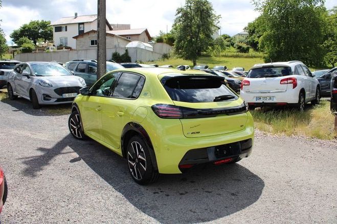 Peugeot 208 PHASE 4 GT EXCLUSIVE 156 CV ELECTRIQUE G Jaune de 2024