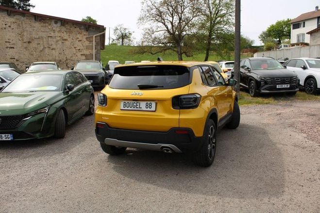 Jeep Avenger SUMMIT T3 100 CV ESSENCE GPS CARPLAY CAM Jaune de 2025