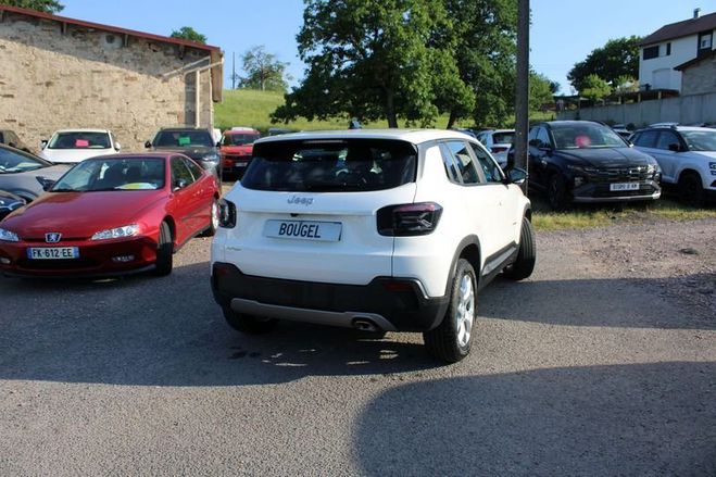 Jeep Avenger ALTITUDE 100 CV 1L2 TURBO BOITE 6V CAM�R Blanc de 2025