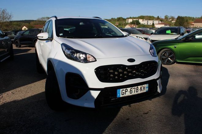 Kia Sportage BLACK EDITION CRDI 136 CV HYBRIDE GPS 3D Blanc de 2021