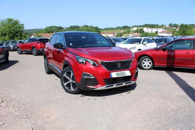 Peugeot 3008 III BLUE HDI 130 CV GT-LINE GPS 3D CAM�R Noir de 2019