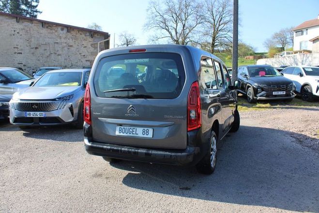 Citroen Berlingo 4 XL HDI 100 CV FEEL 7 PLACES GPS 3D CAM Gris de 2020