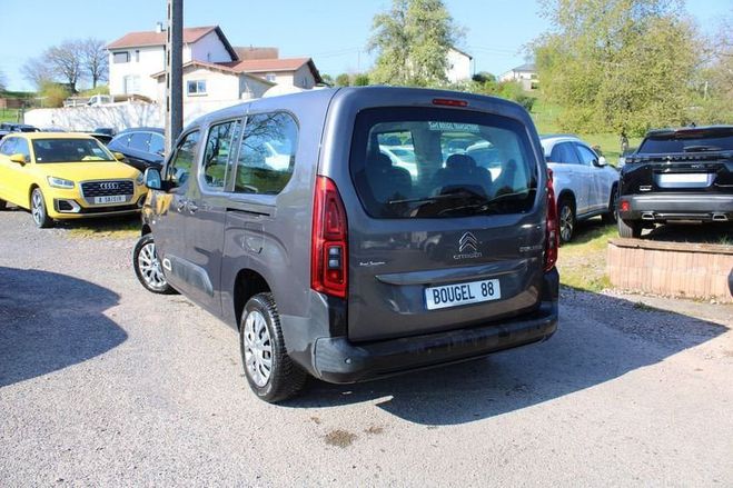 Citroen Berlingo 4 XL HDI 100 CV FEEL 7 PLACES GPS 3D CAM Gris de 2020