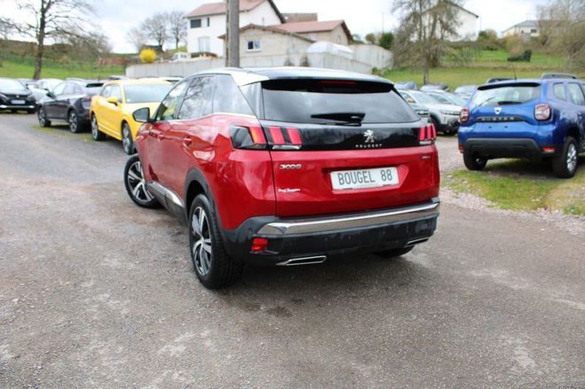 Peugeot 3008 III BLUE HDI 130 CV GT-LINE GPS 3D CAM�R Noir de 2019