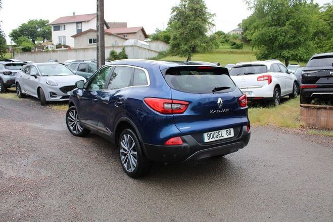 Renault Kadjar 1L6 DCI 130 CV BOITE 6V INTENSE BOSE CAM Bleu de 2016