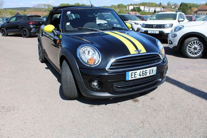 Mini Cabrio ONE CABRIOLET 1L6 ESSENCE 98 CV GPS TACT Noir de 2013