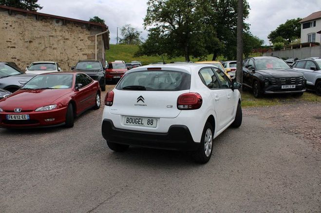 Citroen C3 PHASE 4 BLUEHDI 100 CV FEEL BUSINESS 6V  Blanc de 2021
