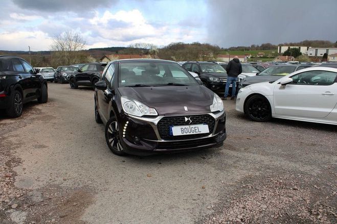 Citroen DS3 SO CHIC 82 CV ESSENCE GPS 3D CAM�RA USB  Noir de 2016