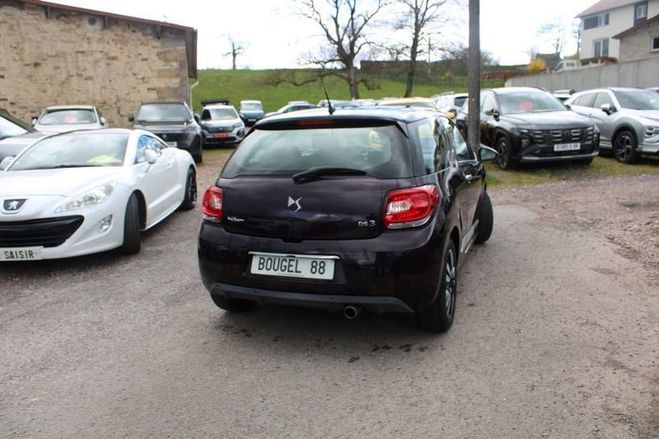 Citroen DS3 SO CHIC 82 CV ESSENCE GPS 3D CAM�RA USB  Noir de 2016
