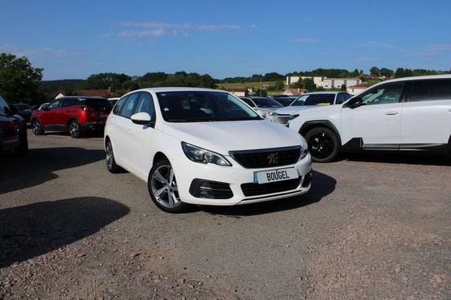 Peugeot 308 SW III ACTIVE 110 CV ESSENCE CLIM GPS 3D Blanc de 2018