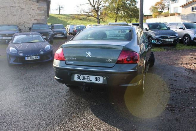 Peugeot 407 EXECUTIVE 2L HDI 140 CV CLIM REGULATEUR  Gris de 2009