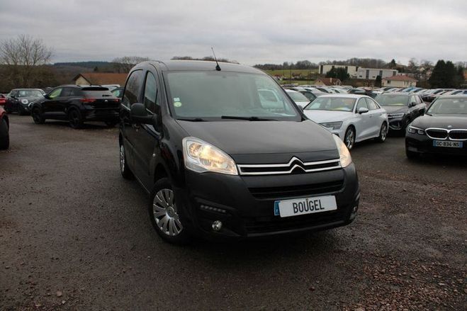 Citroen Berlingo III AFFAIRE 1L6 HDI 3 PLACES GPS TACTILE Noir de 2016
