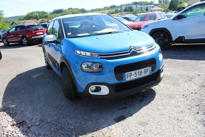 Citroen C3 III SHINE 82 CV ESSENCE GPS 3D CLIM AUDI Blanc de 2019