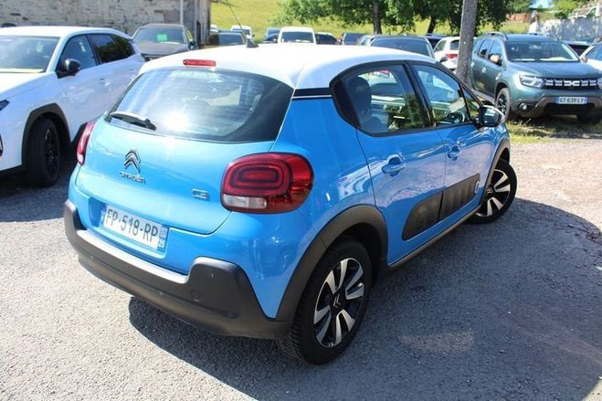 Citroen C3 III SHINE 82 CV ESSENCE GPS 3D CLIM AUDI Blanc de 2019