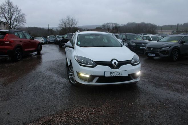 Renault Megane III ESTATE 115 CV ESSENCE 1L2 TCE GT LIN Blanc de 2014