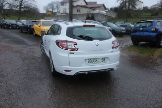 Renault Megane III ESTATE 115 CV ESSENCE 1L2 TCE GT LIN Blanc de 2014
