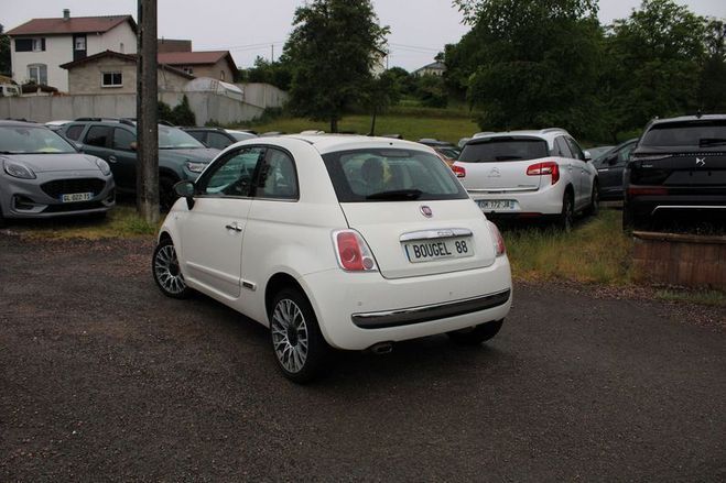 Fiat 500 1.3 MULTIJET 16V 95CH DPF S&S LOUNGE Blanc de 2013