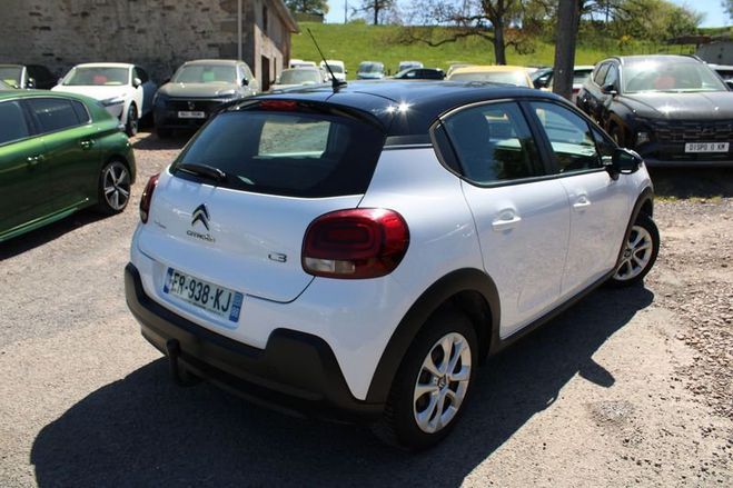 Citroen C3 III AFFAIRE 1L6 HDI 100 CV FEEL BUSINESS Blanc de 2017