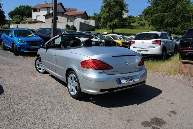 Peugeot 307 CC 2L 16V 138 CV PACK CUIR GPS 3D CLIM H Gris de 2004