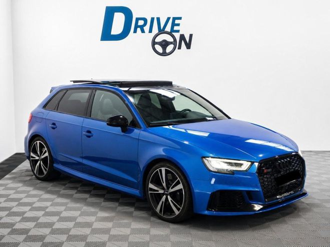 Audi RS3 SportBack Quattro 2.5 TFSI - 400 - BV S- BLEU de 2020