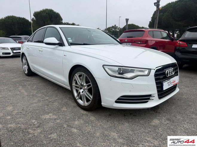 Audi A6 V6 3.0 TFSI 300 Quattro S Line S Tronic  Blanc de 2011