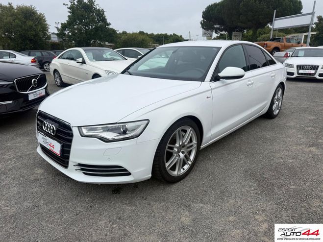 Audi A6 V6 3.0 TFSI 300 Quattro S Line S Tronic  Blanc de 2011