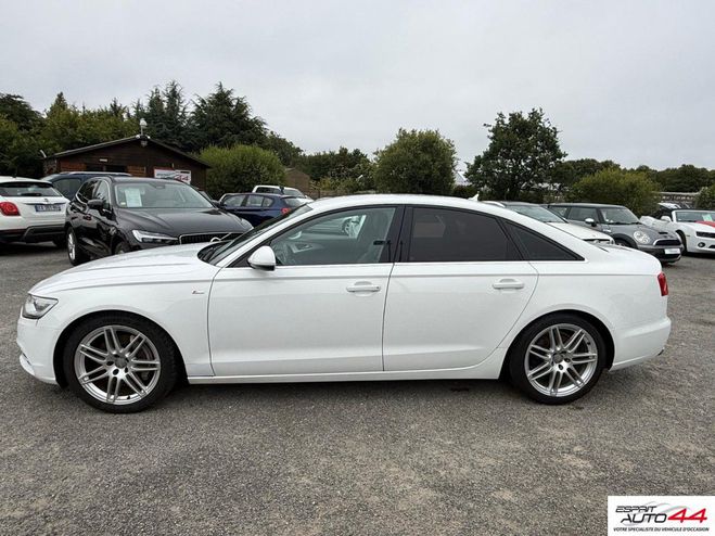 Audi A6 V6 3.0 TFSI 300 Quattro S Line S Tronic  Blanc de 2011