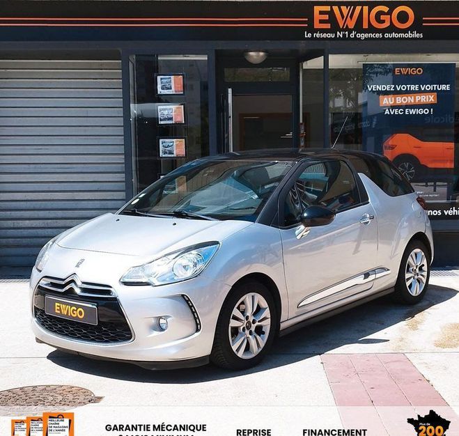 Citroen DS 3 1.6 BLUEHDI 100CH SOCHIC ENTRETIEN COM Gris de 2016