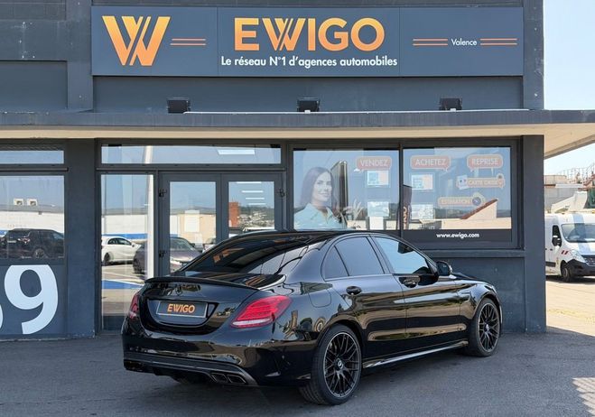 Mercedes Classe C 63 AMG 4.0 476CH SPEEDSHIFT-MCT BVa Noir de 2016