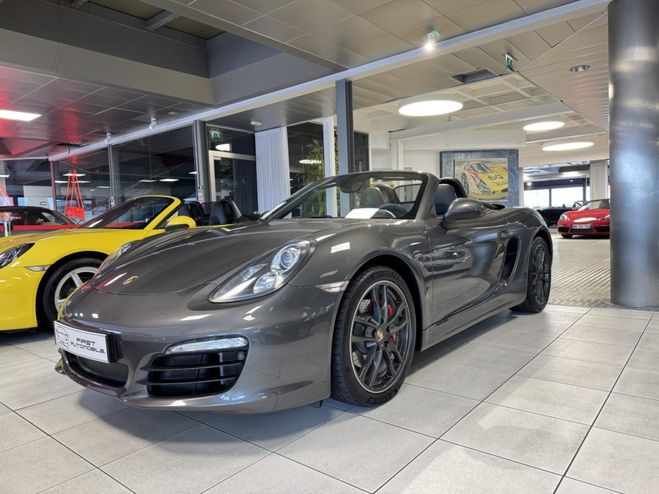 Porsche Boxster 981 S 3L4 315CV BV6 MECANIQUE GRIS QUARTZ METAL Achatgrau de 2014