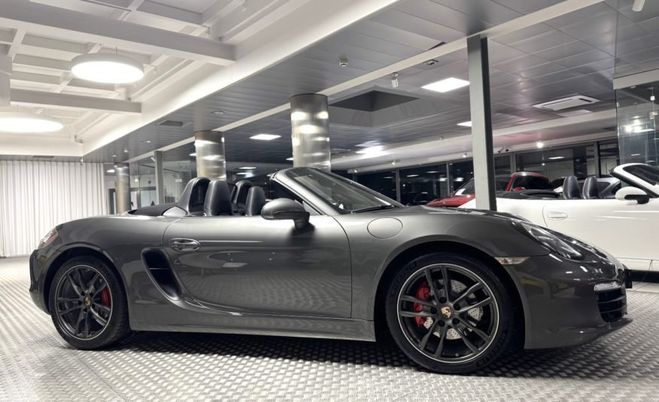 Porsche Boxster 981 S 3L4 315CV BV6 MECANIQUE GRIS QUARTZ METAL Achatgrau de 2014