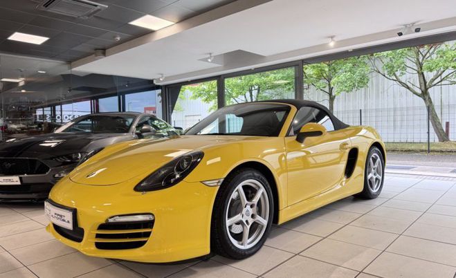 Porsche Boxster 981 2.7L 265CV PDK JAUNE RACING Racing Gelb de 2013