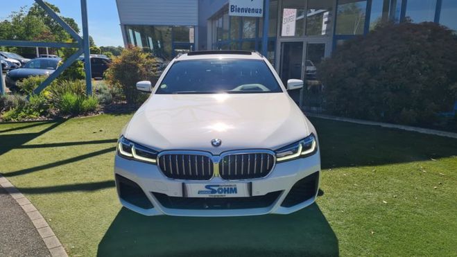 BMW Serie 5 Touring (G31) 530DA 286CH M SPORT STEPTR BLANC de 2021