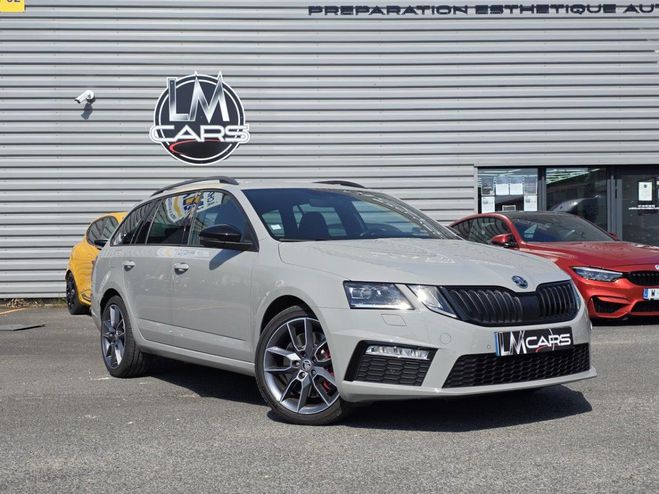 Skoda Octavia Combi 2.0 TSI - 245 - BV DSG Start & Sto GRIS CLAIR de 2019