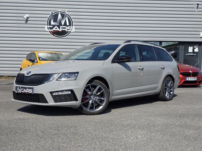 Skoda Octavia Combi 2.0 TSI - 245 - BV DSG Start & Sto GRIS CLAIR de 2019