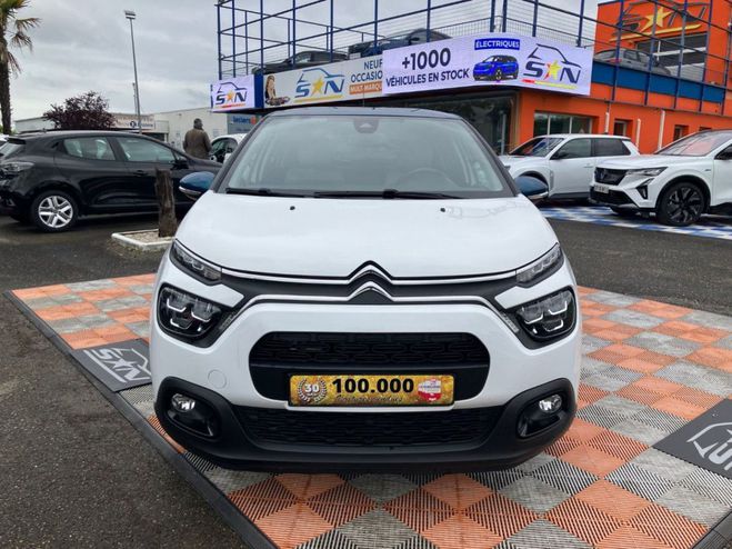 Citroen C3 PureTech 83 SHINE PACK GPS Cam�ra ADML Blanc de 2023