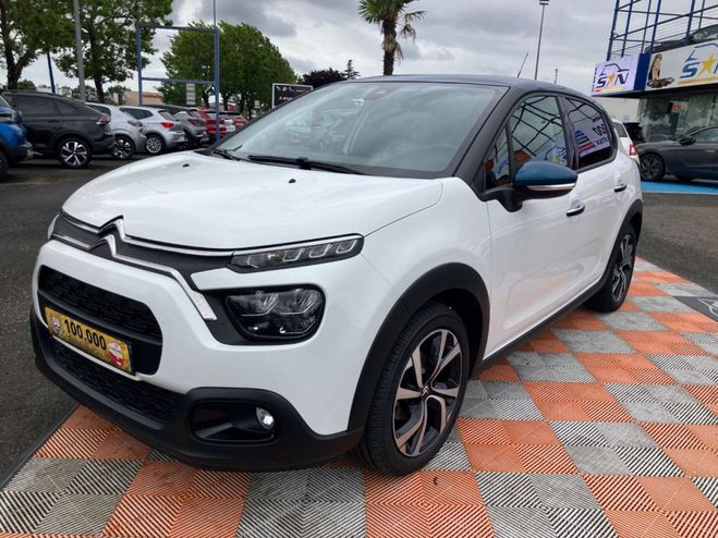 Citroen C3 PureTech 83 SHINE PACK GPS Cam�ra ADML Blanc de 2023